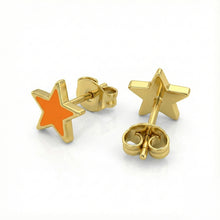 Cargar imagen en el visor de la galería, Aretes Acero Color Star