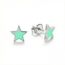 Cargar imagen en el visor de la galería, Aretes Acero Color Star