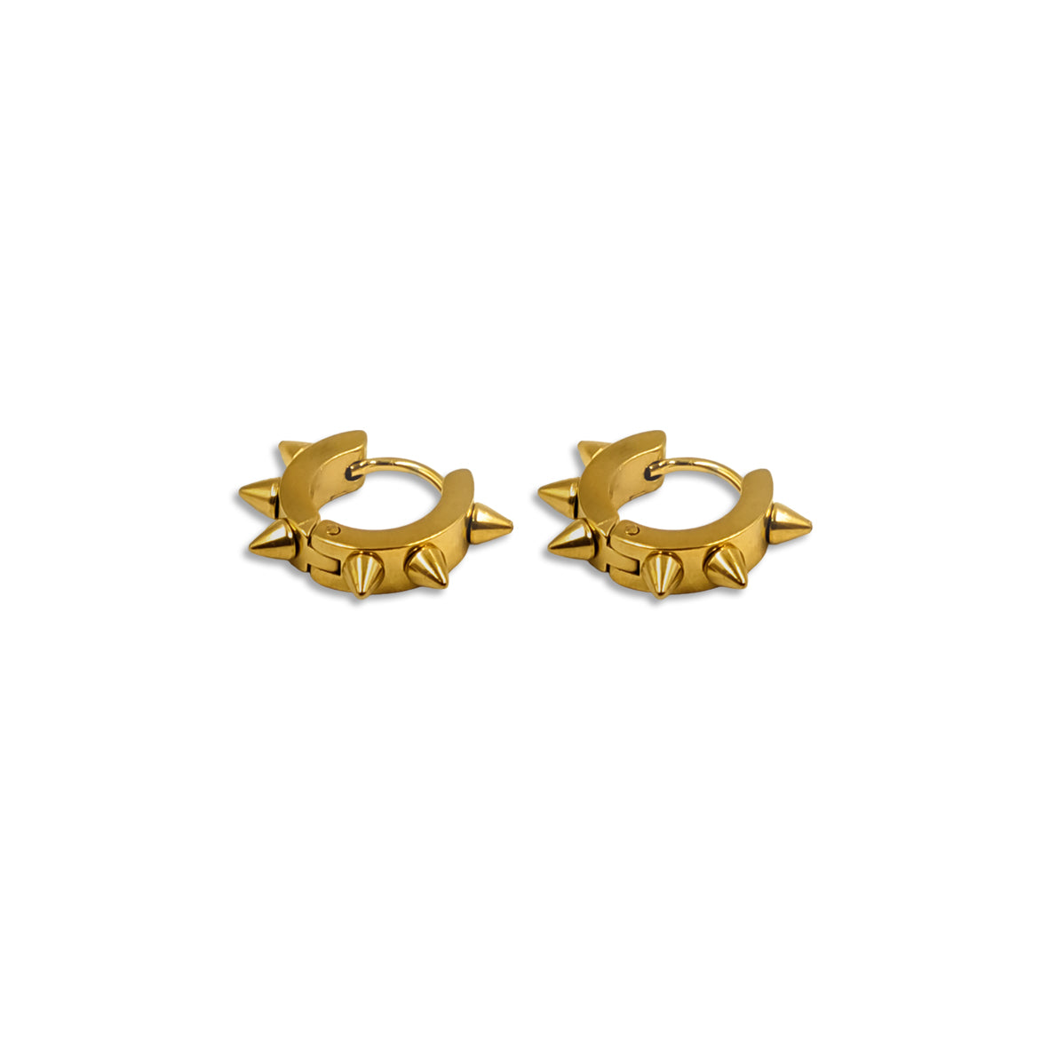 SET 3 ARRACADAS LUX TRIAD SILVER, GOLD & BLACK