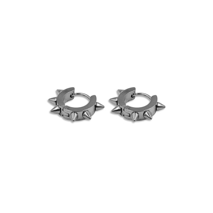 Set 3 Arracadas Lux Triad Silver, Gold & Black