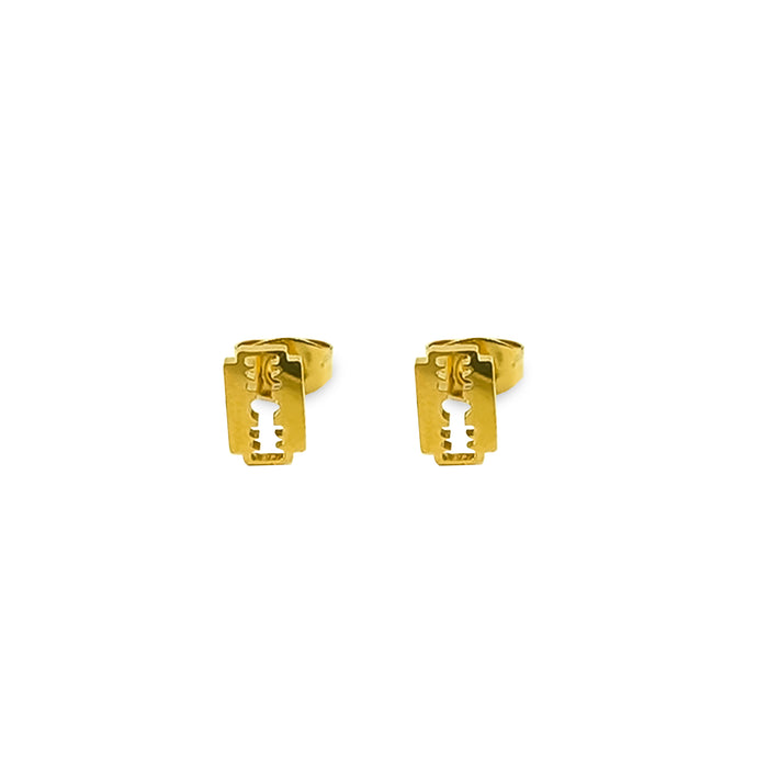 Set 3 Aretes Figuras Gold