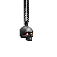 Cargar imagen en el visor de la galería, COLLAR CRÁNEO OJOS DE CRISTAL SWAROVSKI®