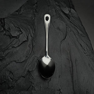 SET 2 CUCHARAS  SKULL METALLIC