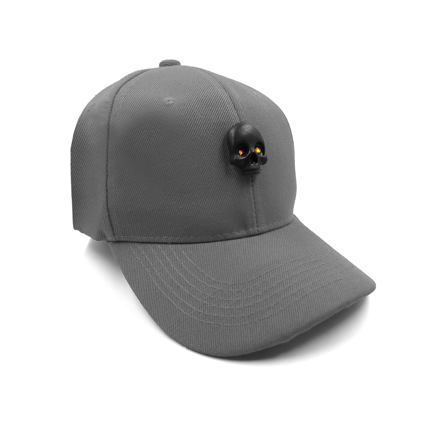 GORRA CURVA SKULL METALLIC SWAROVSKI EYES