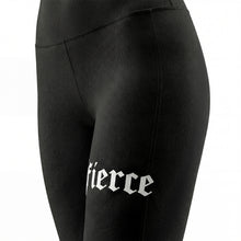 Cargar imagen en el visor de la galería, Leggings Black Fierce Free Size