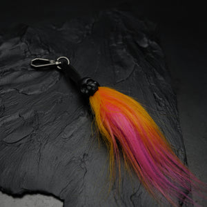 LLAVERO PELUCHE LONG METALLIC SKULL COLORS