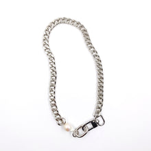 Cargar imagen en el visor de la galería, COLLAR SILVER CHAIN SINGLE BAROQUE PEARL