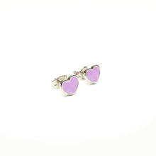 Cargar imagen en el visor de la galería, Aretes Acero Heart Colors