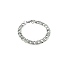 Cargar imagen en el visor de la galería, PULSERA BRAZALETE SILVER STEEL