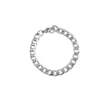 Cargar imagen en el visor de la galería, PULSERA BRAZALETE SILVER STEEL