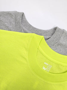Camiseta Hombre Básica Premium Neon Acid Lime