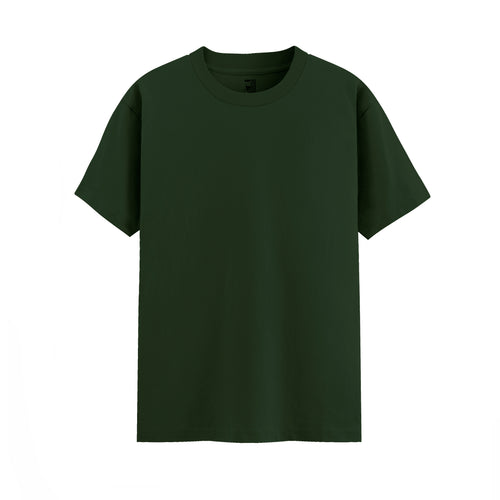 Camiseta Hombre Básica Premium Dark Green
