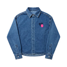 Cargar imagen en el visor de la galería, Heartbreak Pink Skull Denim Shirt