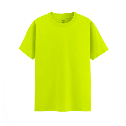 Camiseta Hombre Básica Premium Neon Acid Lime