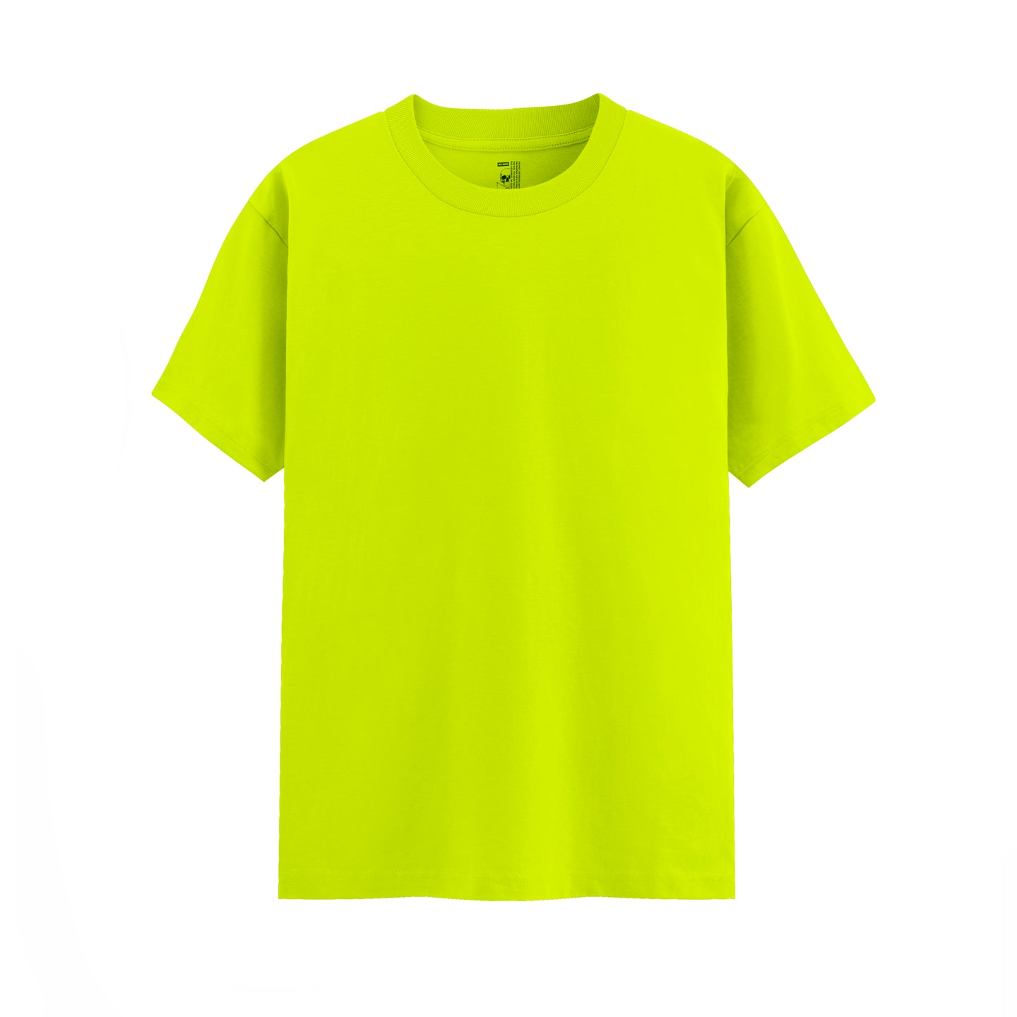Camiseta Hombre Básica Premium Neon Acid Lime