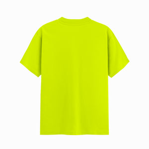 Camiseta Hombre Básica Premium Neon Acid Lime