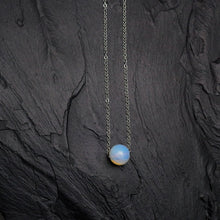 Cargar imagen en el visor de la galería, Collar Silver MoonStone