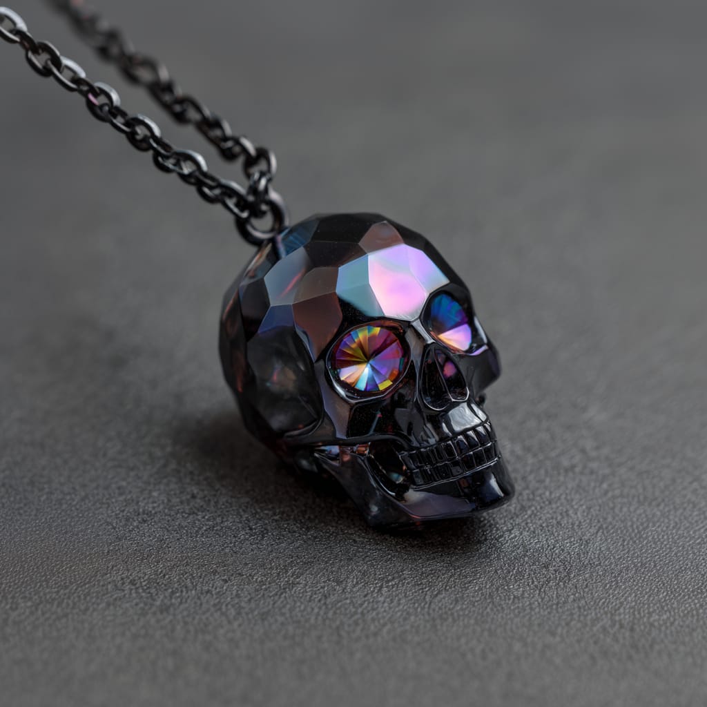 Collar Skull Swarovski Litmus  Japan Limited Edition