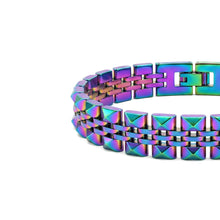 Cargar imagen en el visor de la galería, Pulsera Chroma Pyramid Link