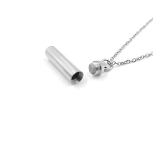 COLLAR CAPSULA ACERO COLORES