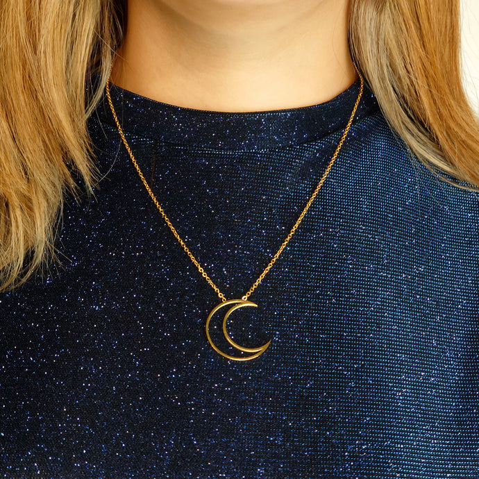 Collar Acero Moon