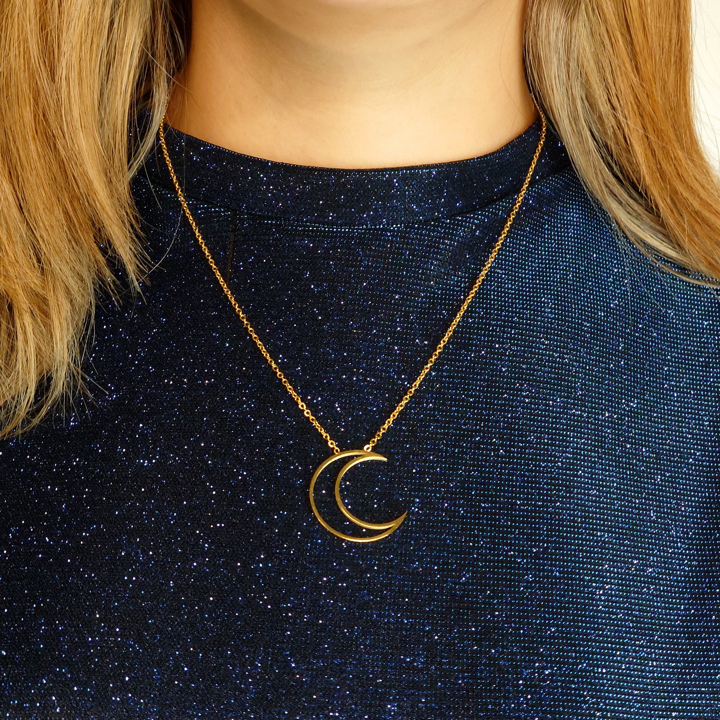 COLLAR ACERO MOON