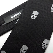 Cargar imagen en el visor de la galería, CORBATA JACQUARD SKULL MINI