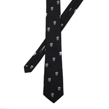 Cargar imagen en el visor de la galería, CORBATA JACQUARD SKULL MINI