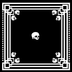 PALIACATE SKULL SQUARE BLACK