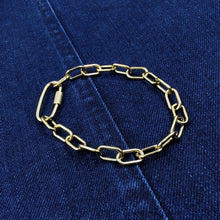 Cargar imagen en el visor de la galería, PULSERA ACERO BROCHE