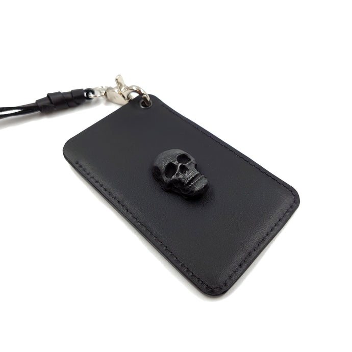 PORTAGAFETE CUERO BLACK