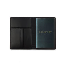 Cargar imagen en el visor de la galería, PORTA PASAPORTE CUERO BLACK
