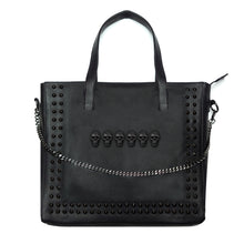 Cargar imagen en el visor de la galería, BOLSA CUERO SPECIAL SKULL SPIKE