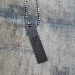COLLAR LETRAS METAL