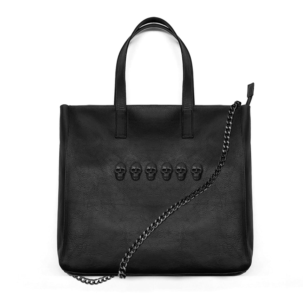 BOLSA CUERO SPECIAL SKULL.