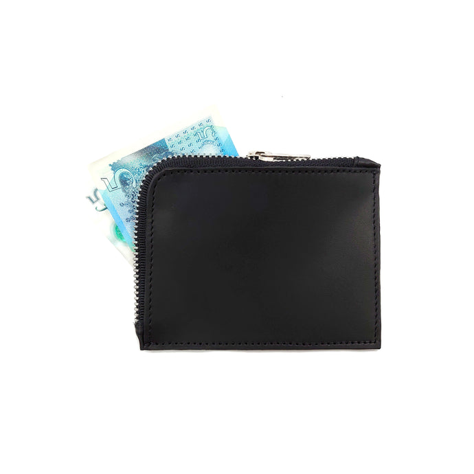 Cartera Cuero Monedero Liso